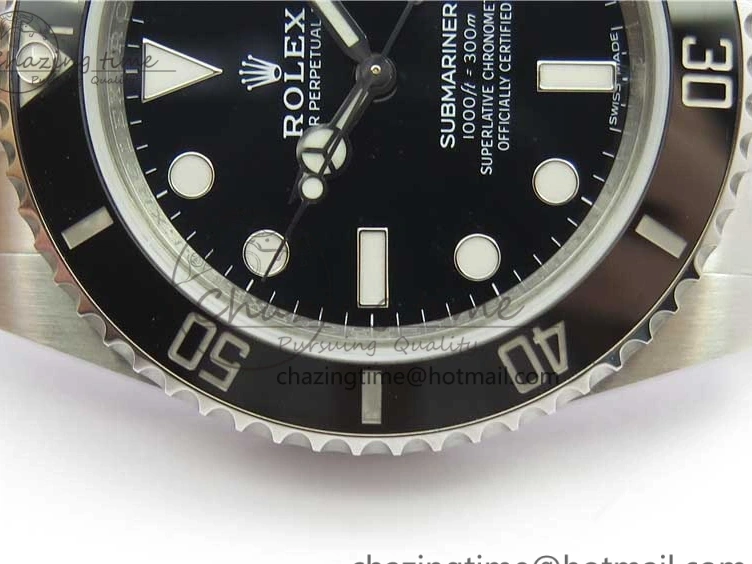 MiroTime 0119 Timeless Submariner 116610 LN Black Ceramic ZZF 904L 1:1 Best Edition on SS Bracelet A 3236